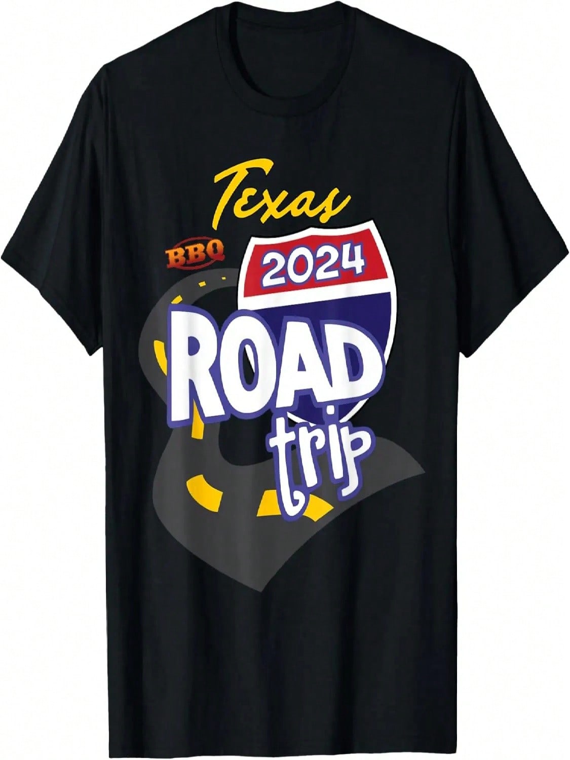 2024 Texas Road Trip T-Shirt S разноцветный