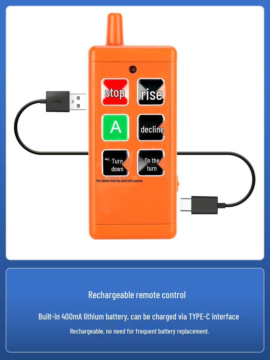 Universal Wireless Remote Control Kit for 12V/24V Hydraulic Truck Tail Lifts