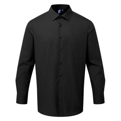 Mens Poplin Long-Sleeved Formal Shirt