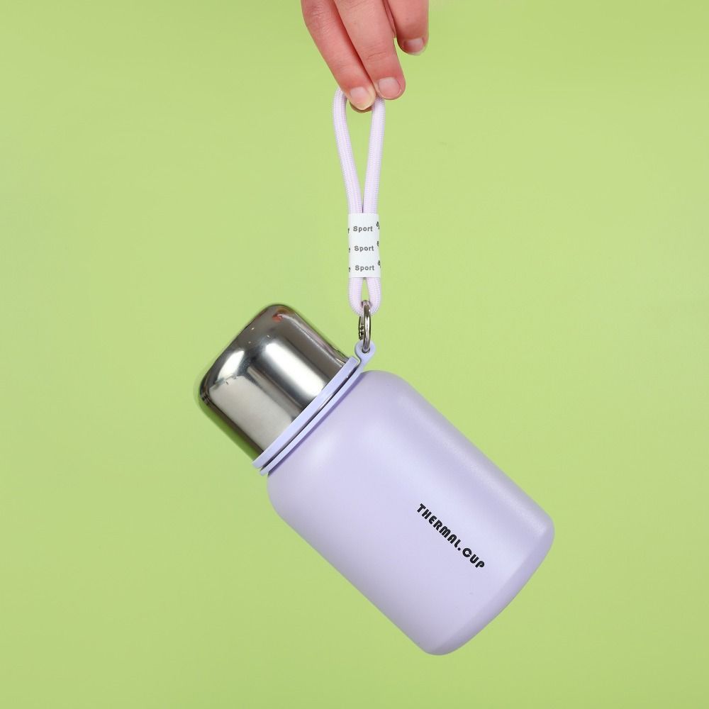 Drinking Kettle Portable Thermal Mug Stainless Steel Thermal Water Bottle  Practical Gift