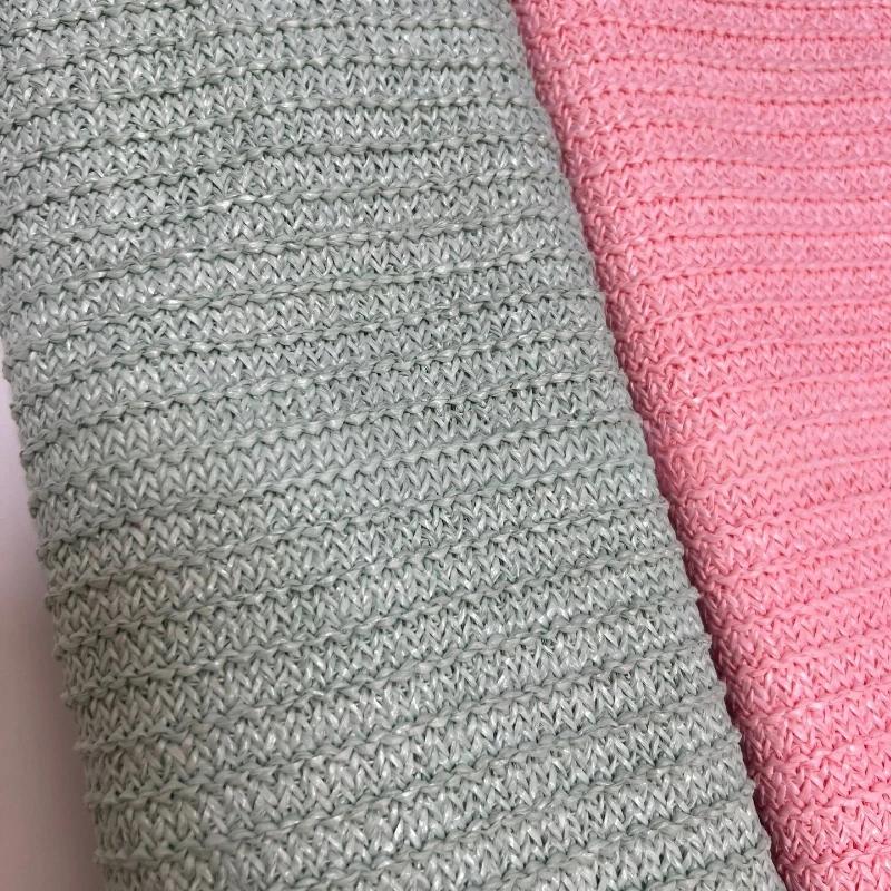 1 Yard PP Raffia Gewebter Stoff Atmungsaktiv Umweltfreundlich PP Stroh Handstrickmaterial Handgefertigt DIY Strand Stroh Handtaschenmaterial