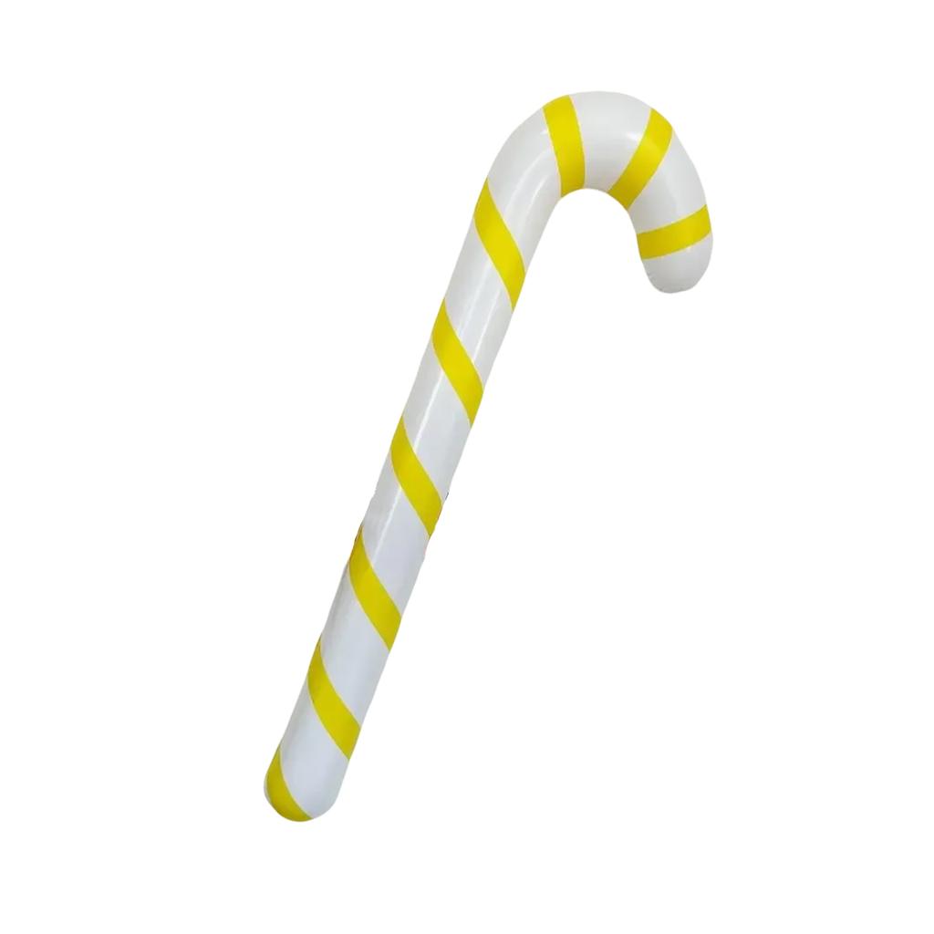35 Inch Inflatable Christmas Candy Cane For Christmas Decorations, Outdoor Holiday Decorations