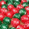 12-tums Förtjockade Snöflinga Julballonger för Dekorationer & Evenemang