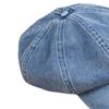 Denim Cotton Newsboy Hat Baker Boy Beret Flat Caps Womens Ladies Octagonal Hat