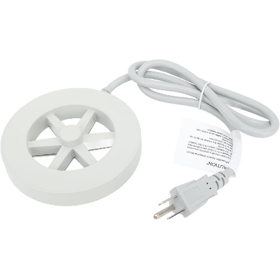 Srliya Bird Bath Heater for Outdoors Automatic Constant Temperature Heating Birdbath Water Heater Deicer for Bird Chicken