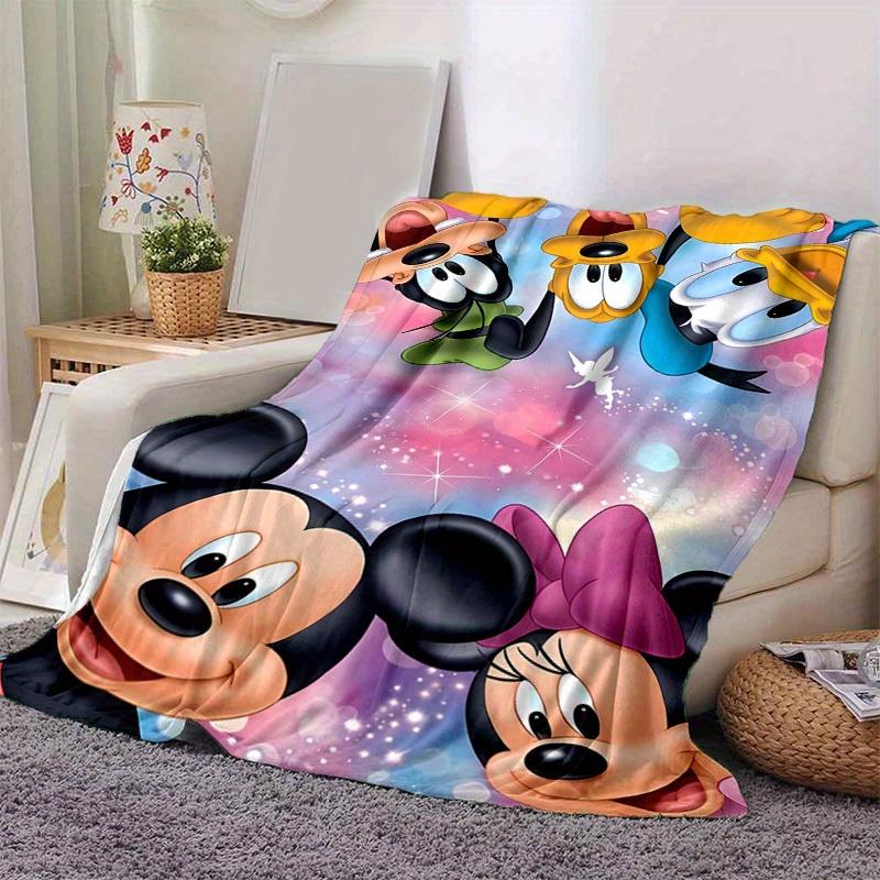 

1 шт., Плед с Микки Маусом и Друзьями Disney Мягкий и Уютный Плед Идеальный Подарок на День Рождения, Рождество, День Святого Валентина Идеально подходит для Дивана, Кровати, Путешествий 80cmx120cm