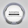 LSY Winter Houndstooth Plush Steering Wheel Cover