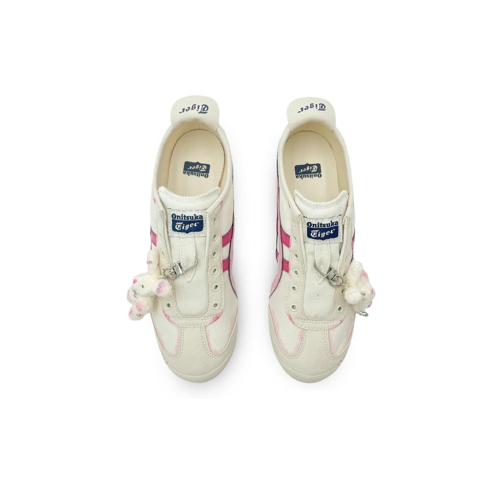 ONITSUKA TIGER MEXICO 66 Abrasion Resistant Low Top Casual Shoes Unisex Beige Pink 1183A360-205(Team188-)
