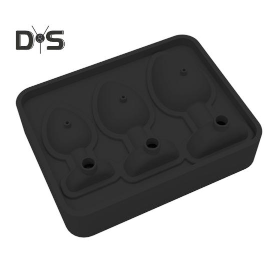 Silikonová forma na ledové kostky Nový tvar Výrobník ledových kostek pro dospělé Žert Dárkové potřeby pro párty pro whisky Koktejly Nápoj Brandy Šťáva