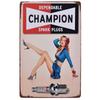 Klassisches Retro Metallschild Poster Plakette Für Bars Und Kneipen Mit Zeitlosem Reiz