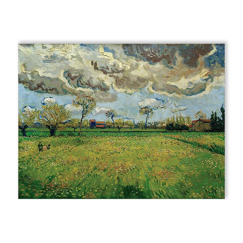 Van Gogh Classic Art Prints Abstract Sunflowers Starry Night Poster Classic Art Decorative s Bedroom Hallway Home Deco