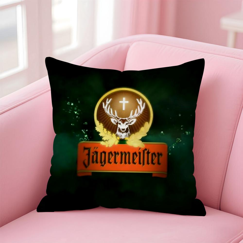 Beliebte Marken J-JagermeisterS Kissenbezug Bequemer Wende-Kissenbezug Ideal für Auto Sofa Schlafzimmer & Mehr
