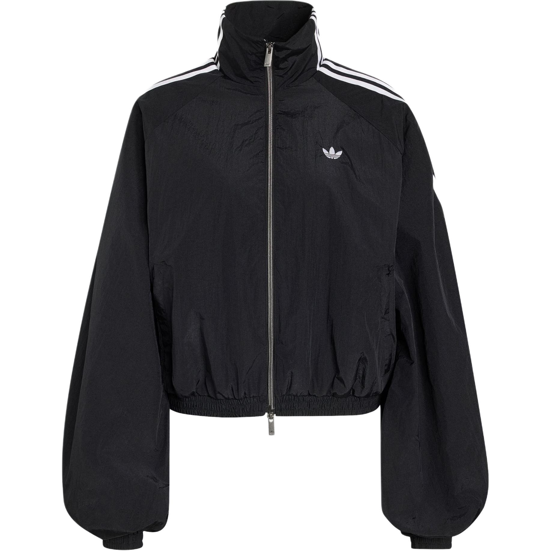 adidas Originals Woven Oversized Track Jacket Black Women KY5045 L