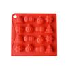 Mould Socks Gloves Gifts Box Christmas Snowman Silicone Mold Chocolate Cake Mold Christmas Theme