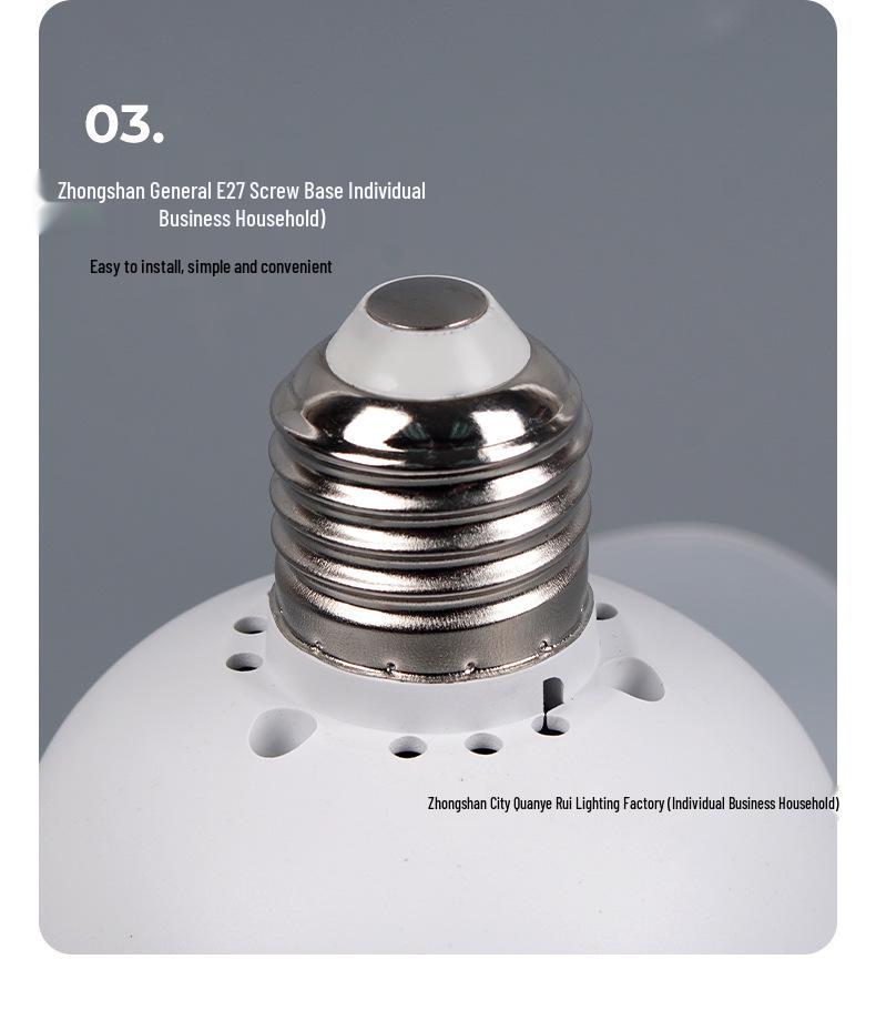 E27 Energy-Saving LED Ceiling Fan Light for Bedroom, Dining Room & Kitchen