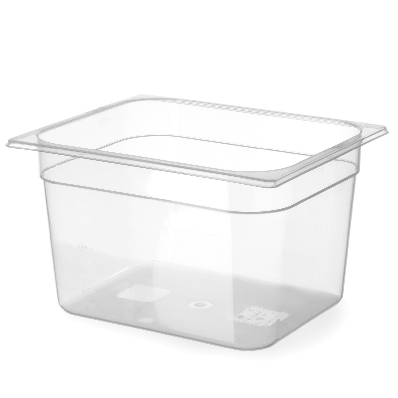 Polypropylene catering container GN 12 height 100 mm Hendi 880128