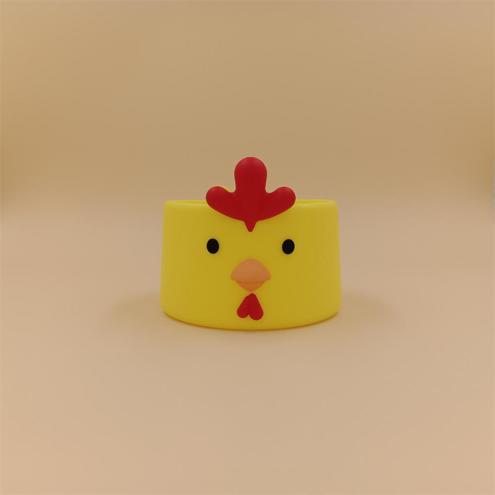 Kreskówkowy Zwierzęcy Silikonowy Rękaw Ochronny na Butelkę na Wodę Ochraniacz Spodu Butelki Pokrowiec na Kubek Do Stanley Tumbler Butelka Szklana Kubek