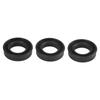 Rubber Oil Seal Pump Head Sealing Ring 3 Piece Set Easy To Replace Enhances Performance Rubber Material 12*20*5.3