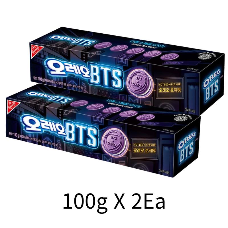 OREO x BTS Лимитированная серия Печенье со вкусом блинчиков с коричневым сахаром 100г X 2 шт. 100g X 2Ea