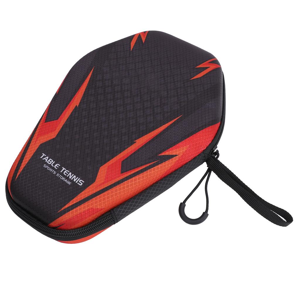 Table Tennis Paddle Cover Heavy Duty Extra Support Hard Shell Water Resistant Fits Up To 2 Paddles