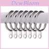 Modern Minimalist Iron Curtain Hook Rings For Home Decor And Window Treatment
