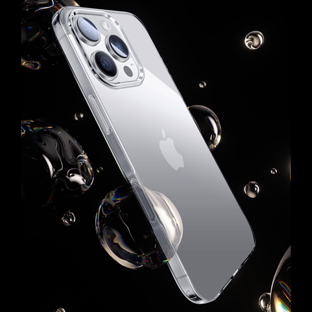 BENKS For iPhone 16 Pro Case TPU Frame Acrylic Back Transparent Phone Cover