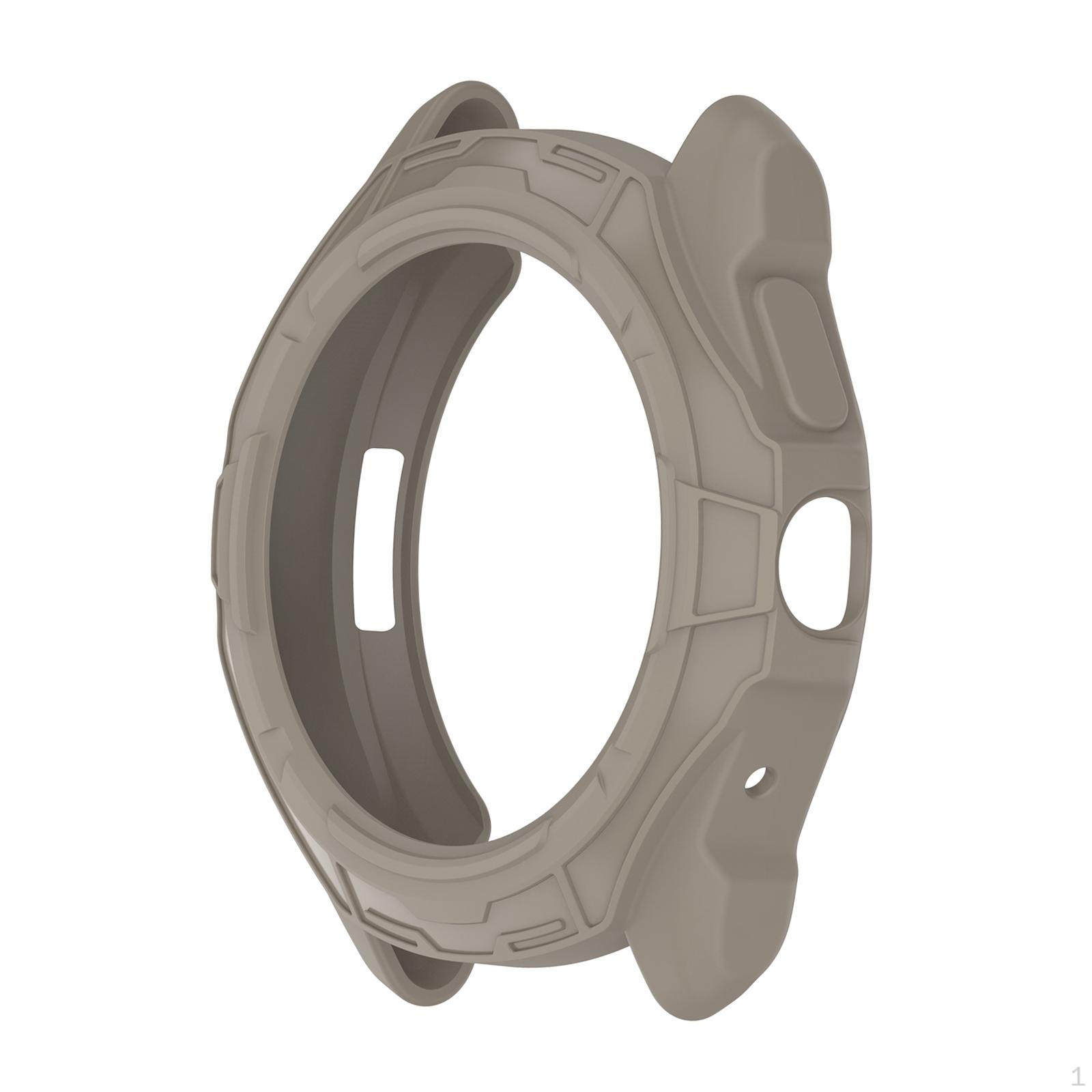 

Защитный чехол, противоударный мягкий сменный чехол TPU для умных часов, часов серый