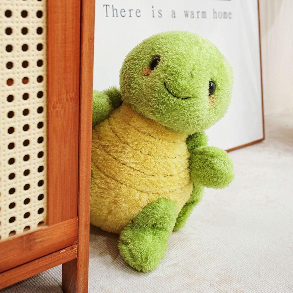Fluffy Sea Turtle Stuffed Doll Stuffed Animal Sea Turtle Pillow  Car Decor