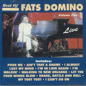 

CD FATS DOMINO Best Of Fats Domino Volume2live D277539 CURB Japan Blues Used