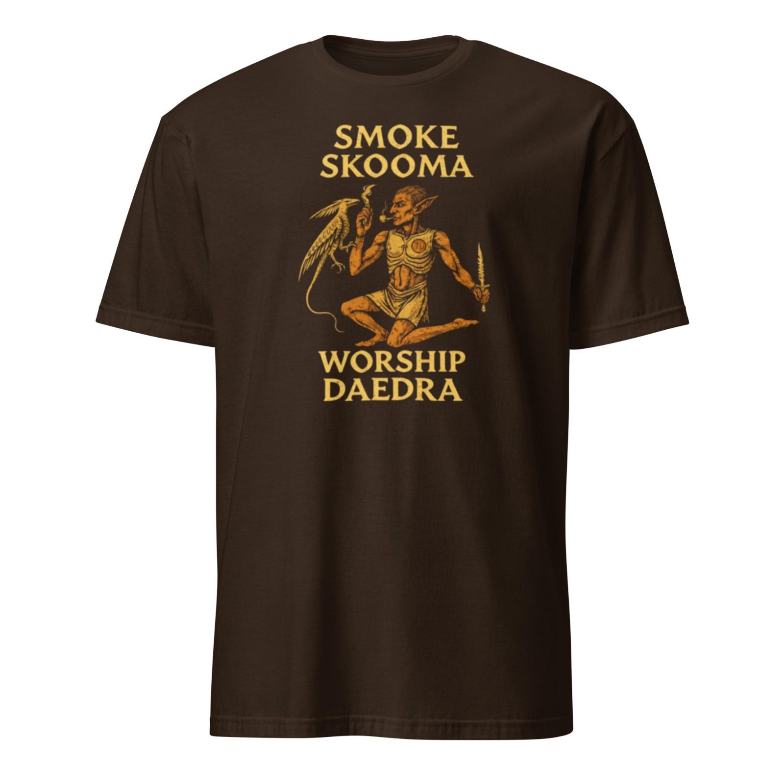 Smoke Skooma Shirt Worship Daedra Shirt S