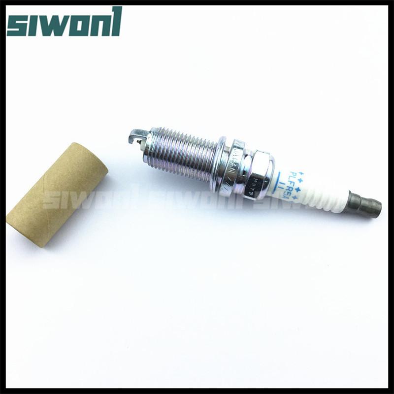 6pcs/lot Spark Plug For Nissan Titan Xterra Quest Sentra Infiniti FX45 G35 I30 I35 224015M016 PLFR6A11 22401-5M016 PLFR6A-11
