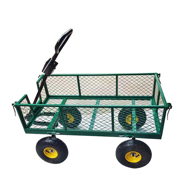 

Four-Wheel Push Cart for Night Market Stall and Express Delivery