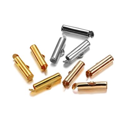 Clip de tube de connecteur de gland de boucle d'oreille à boucle coulissante, tube de rail coulissant à rainure unique de 10 à 40 mm