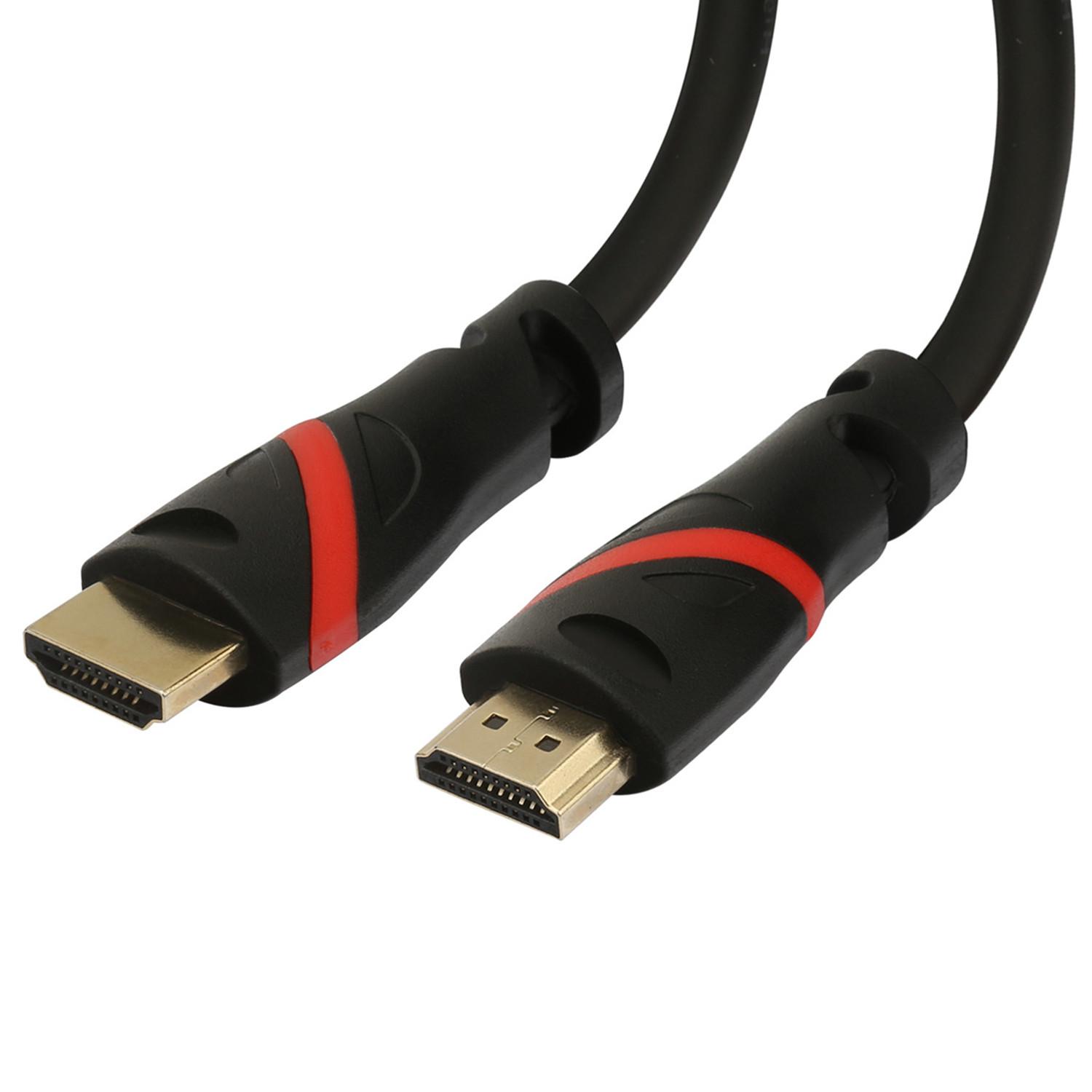

Кабель HDMI Высокоскоростной позолоченный штекер «папа-папа» Поддержка HD 1080P 3D HDMI-кабель 1 м 1,5 м 2 м 3 м 5 м 10 м 15 м для HDTV XBOX PS3 Компьютерный видеокабель 10M чёрный/красный