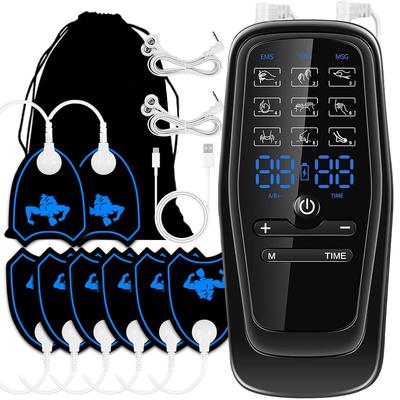 YOSINA EMS Full Body Muscle Stimulator with 9 30 Intensity Dual and Perfect Gift for Respect for the Aged Day Modes, Levels, A/B Channel, Type-C