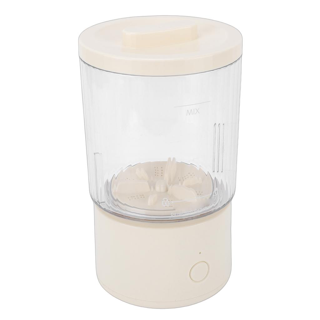Underwear Washing Machine 1600ml Quiet Rechargeable Portable Washing Machine Laundry Washer for Travel Apartment Dorm