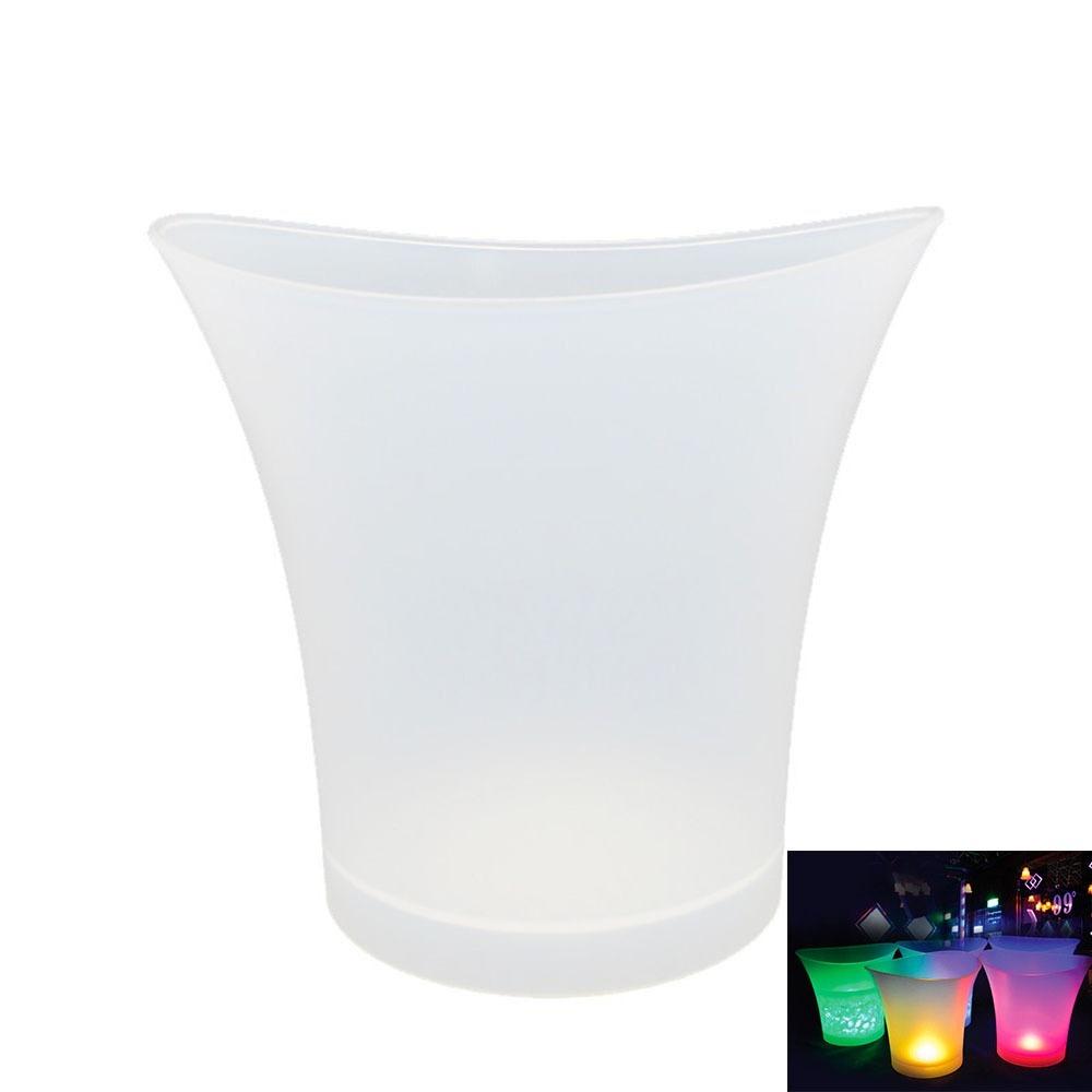 Party Light Up Bar Świecąca lampa stołowa LED Wiaderko na lód 5L Zmiana koloru