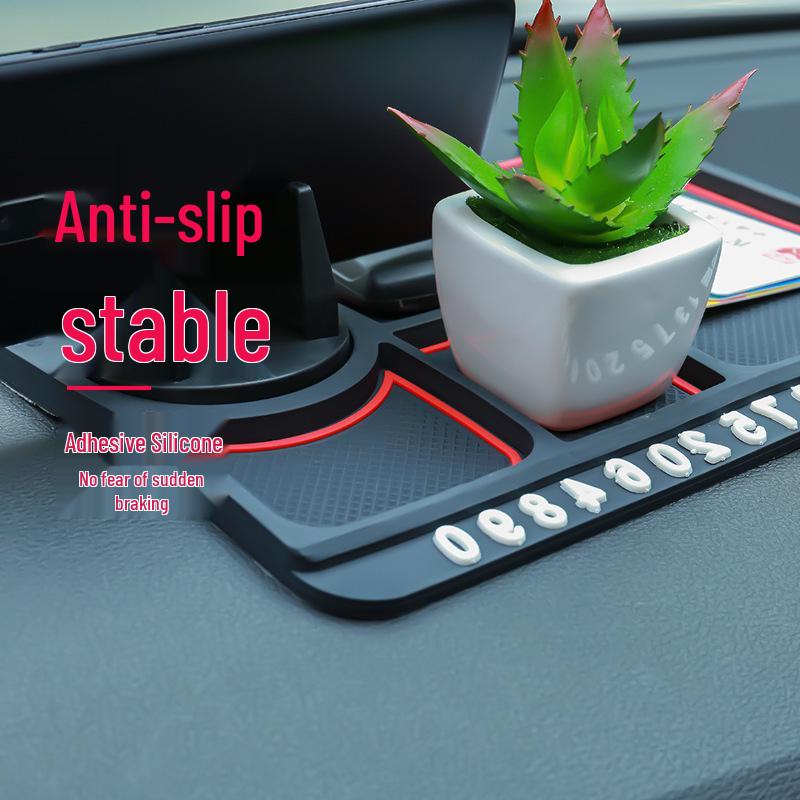 Anti-Slip Multifunctional Car Phone Holder for Dashboard