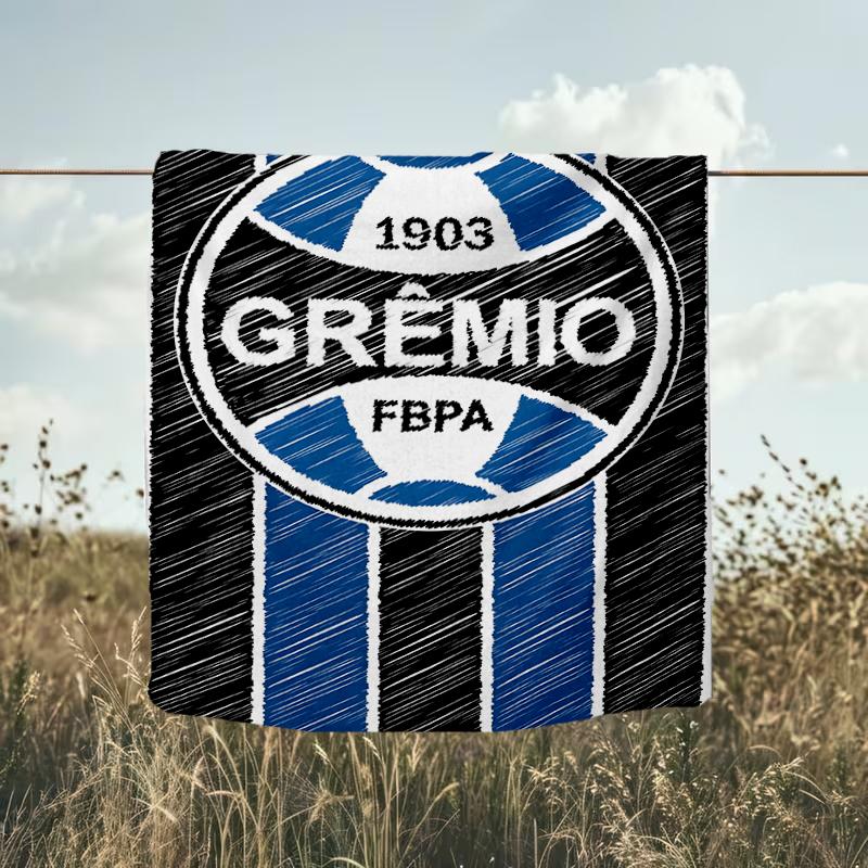 1PC Grêmio FBPA Printed Soft Flannel Blanket Throw for Adult Bedroom Living Room Sofa Camping Travel Fan Gifts Christmas Gifts