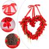 Valentines Day Wreath Pendant Tulips Love Garlands Decoration Proposal Scene Layout Props Valentines Day Garlands Party