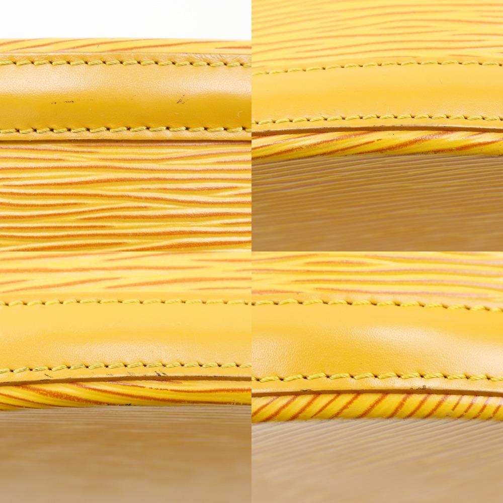 LOUIS VUITTON Sunjack shopping Tote Bag M52269 Tassily Yellow Epi Leather Women Used