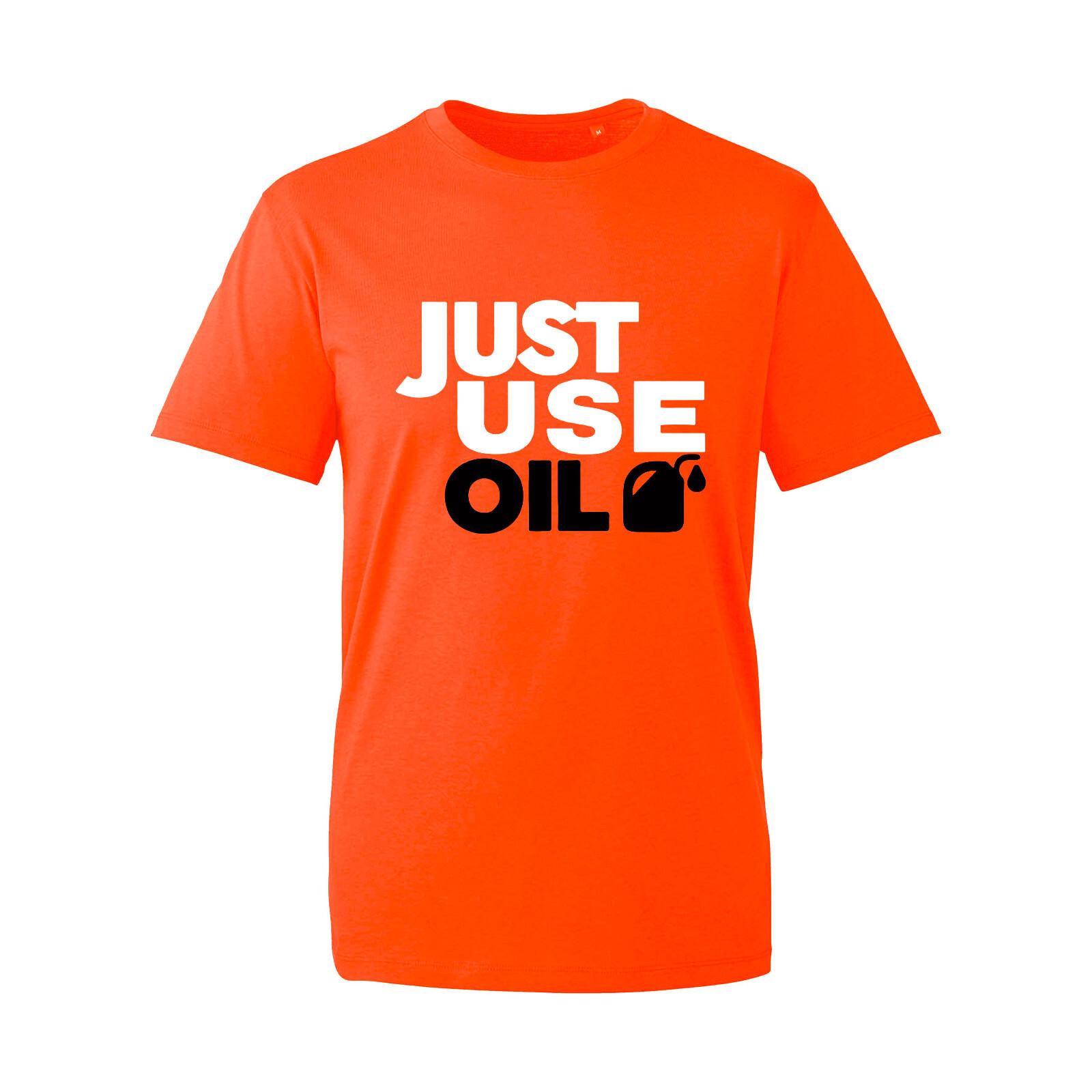 Just use oil T-Shirt Anti Woke Age T-shirt Anti just stop oil activist tshirt XL