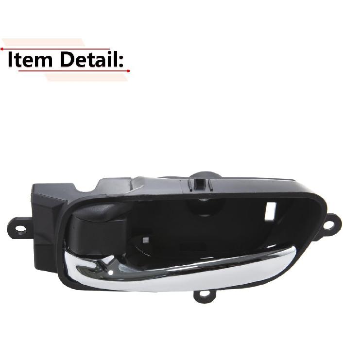 RLB-HILON Left Driver Side Interior Door Handle Compatible With Nissan Altima Pathfinder 2013-2017, For Titan Murano 15-17, For Titan XD 2016 2017,