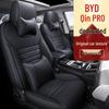 LS Custom Full-Coverage Car Seat Cushion for BYD Qin Pro - All-Season Sport Design