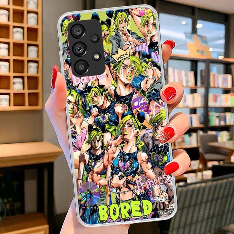 JoJo Bizarre Adventure Jolyne Cujoh Phone Case For Samsung Galaxy A17 A37 A57 A16 A26 A36 A56 A15 A25 A35 A55 A14 A24 A34 A54 A1