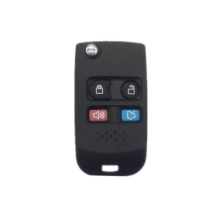 Ford 4-Button Folding Car Key Shell Replacement