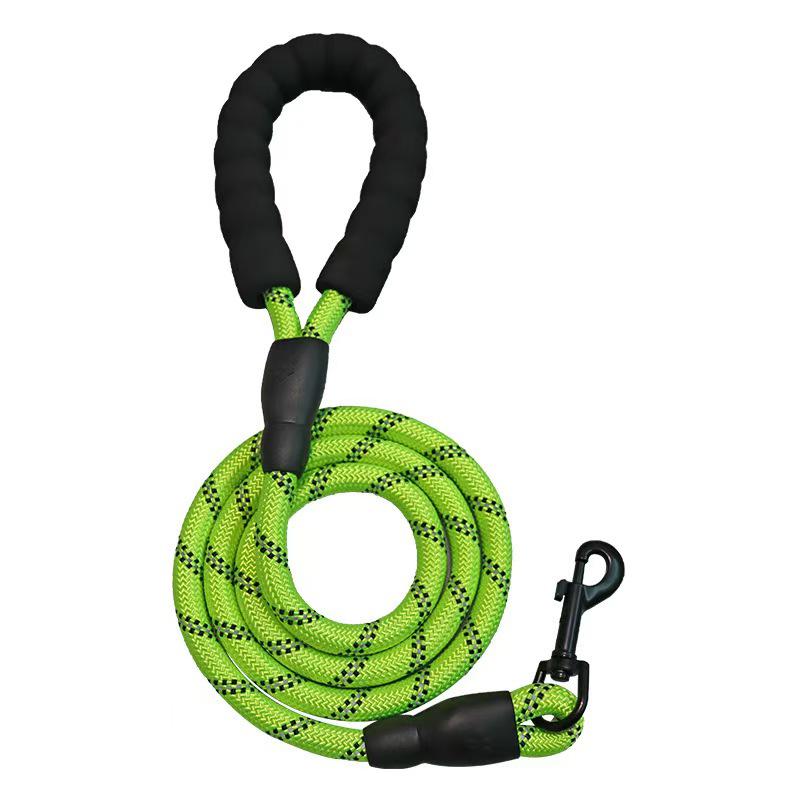 Reflective Nylon Multicolor Dog Leash for Medium and Large Dogs