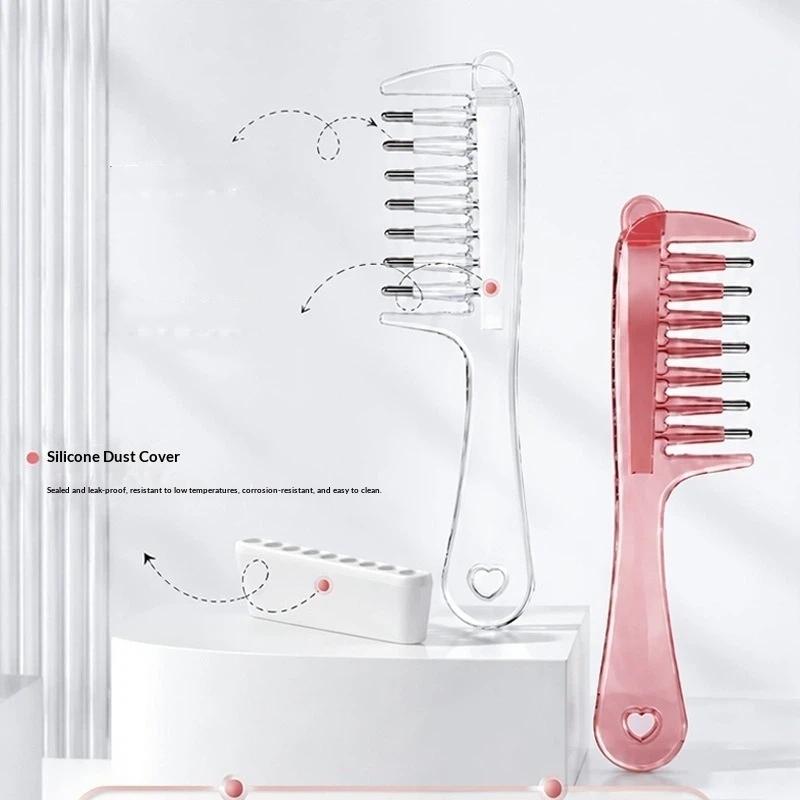 1 Set Anti-Frizz Scalp Nourish Hair Firming Applicator Multi-Function Mini Portable Head Applicator Hair Care Anti-Static