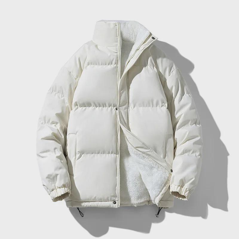 Men's Trendy Autumn/Winter Cotton-Padded Stand Collar Jacket