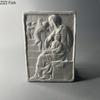 Mother and Child Stereoscopic Printmaking Figures Relief Plaster Statue Desk Decoration Artwork Sculpture Room Aesthetic Decor